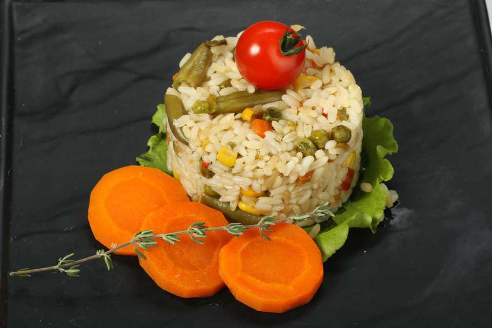 Рис с овощами